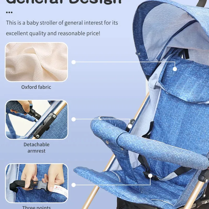 Baby Pram Carriage Pushchair Stroller - Image 4