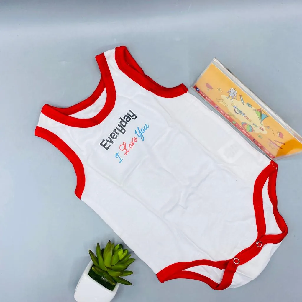Baby Romper Sleeve Less Pack of 5 Pieces