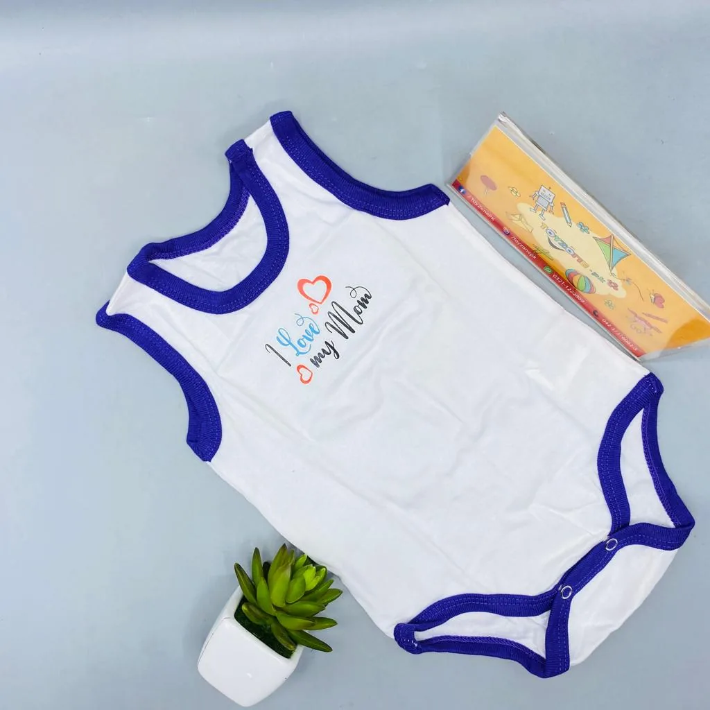 Baby Romper Sleeve Less Pack of 5 Pieces - Image 3