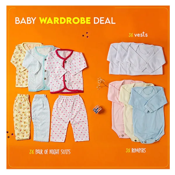 Baby Wardrobe Deal Pack of 9 - Image 3