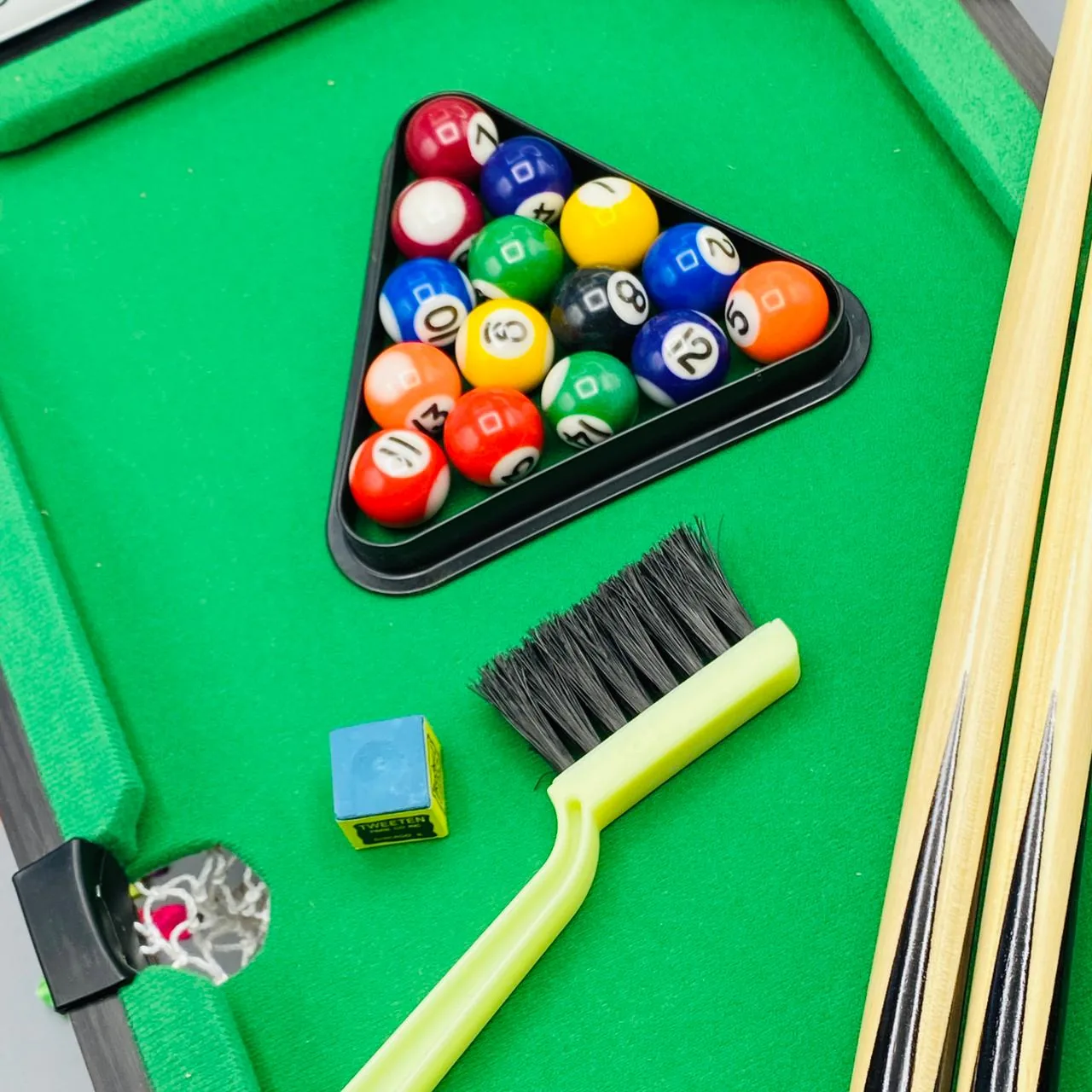 Large Wooden Billiard Table Game - STO