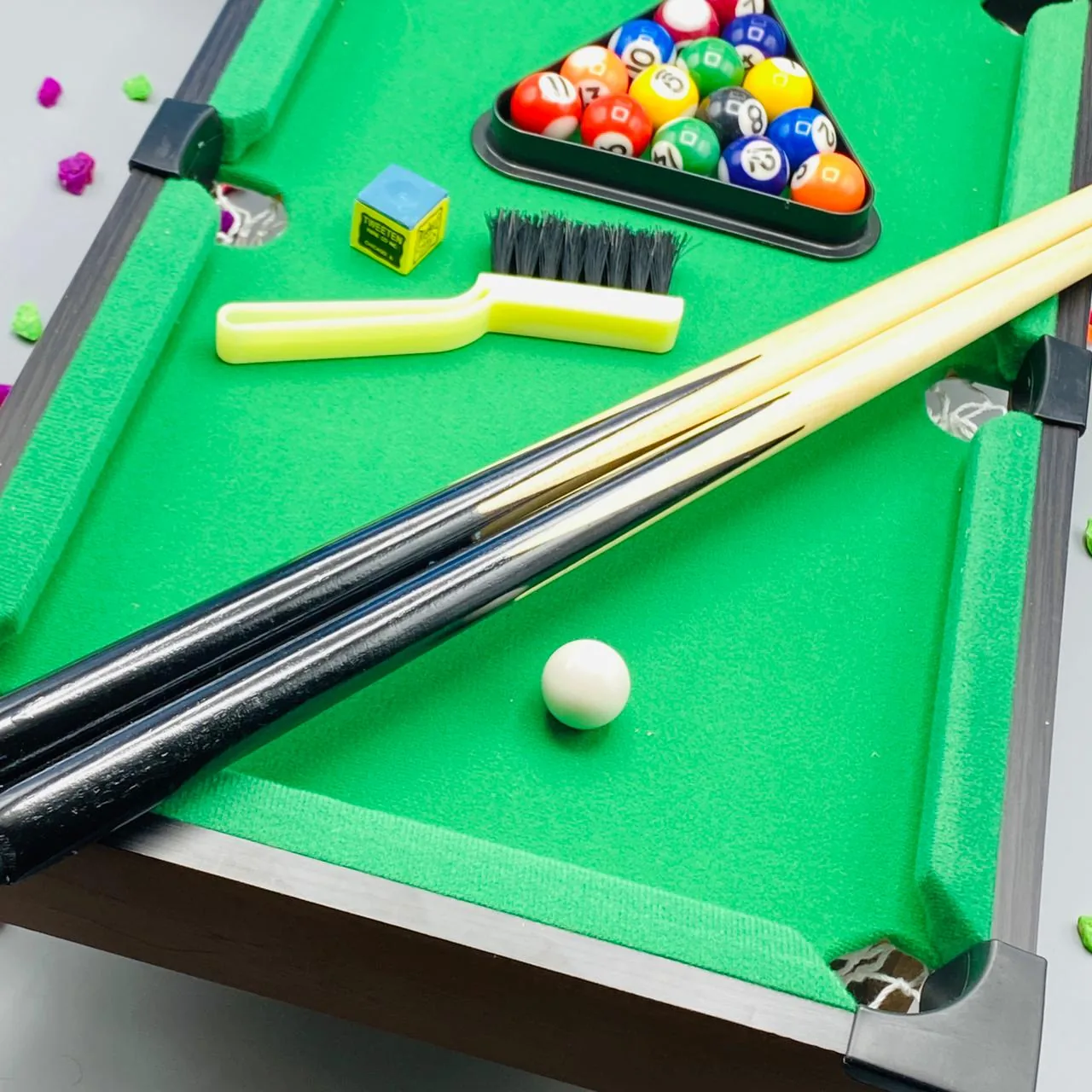 Large Wooden Billiard Table Game - STO - Image 3