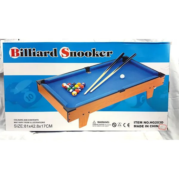 Large Wooden Billiard Table Game - STO - Image 4