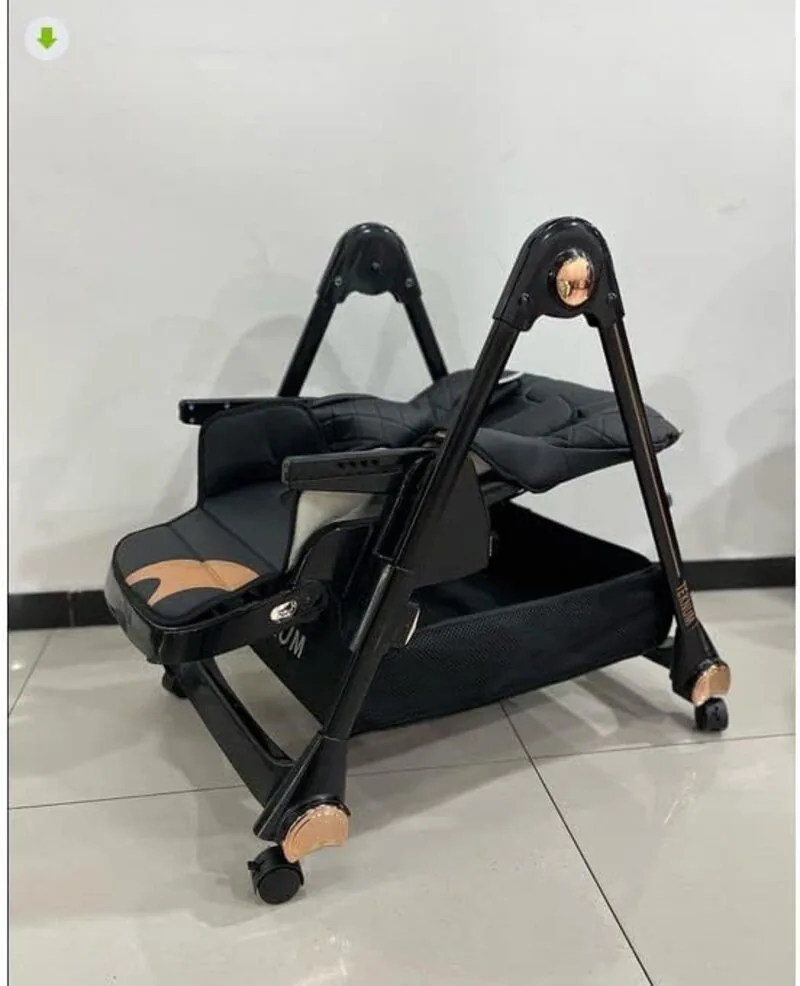 Black Beauty Cute Baby Dining Chair - Image 4