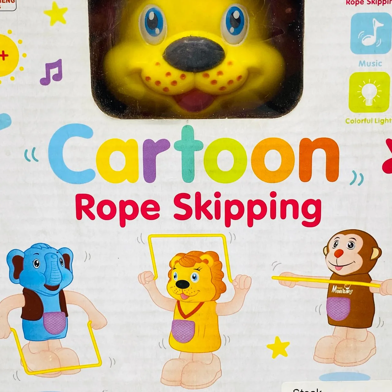 Cartoon Skipping Rope - A Delightful Toy for Babies - Image 2