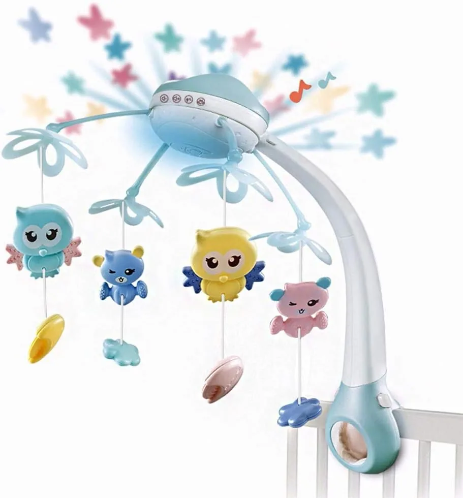Cute Animal Projection & Night Light Bed Bell - Image 2