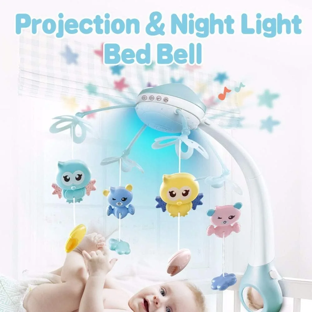 Cute Animal Projection & Night Light Bed Bell - Image 8