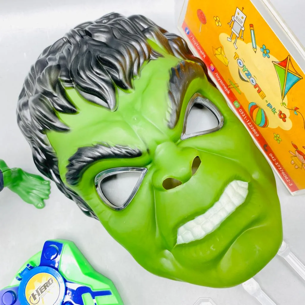 Disk Shooter With Hulk Figure And Light Mask - Image 3