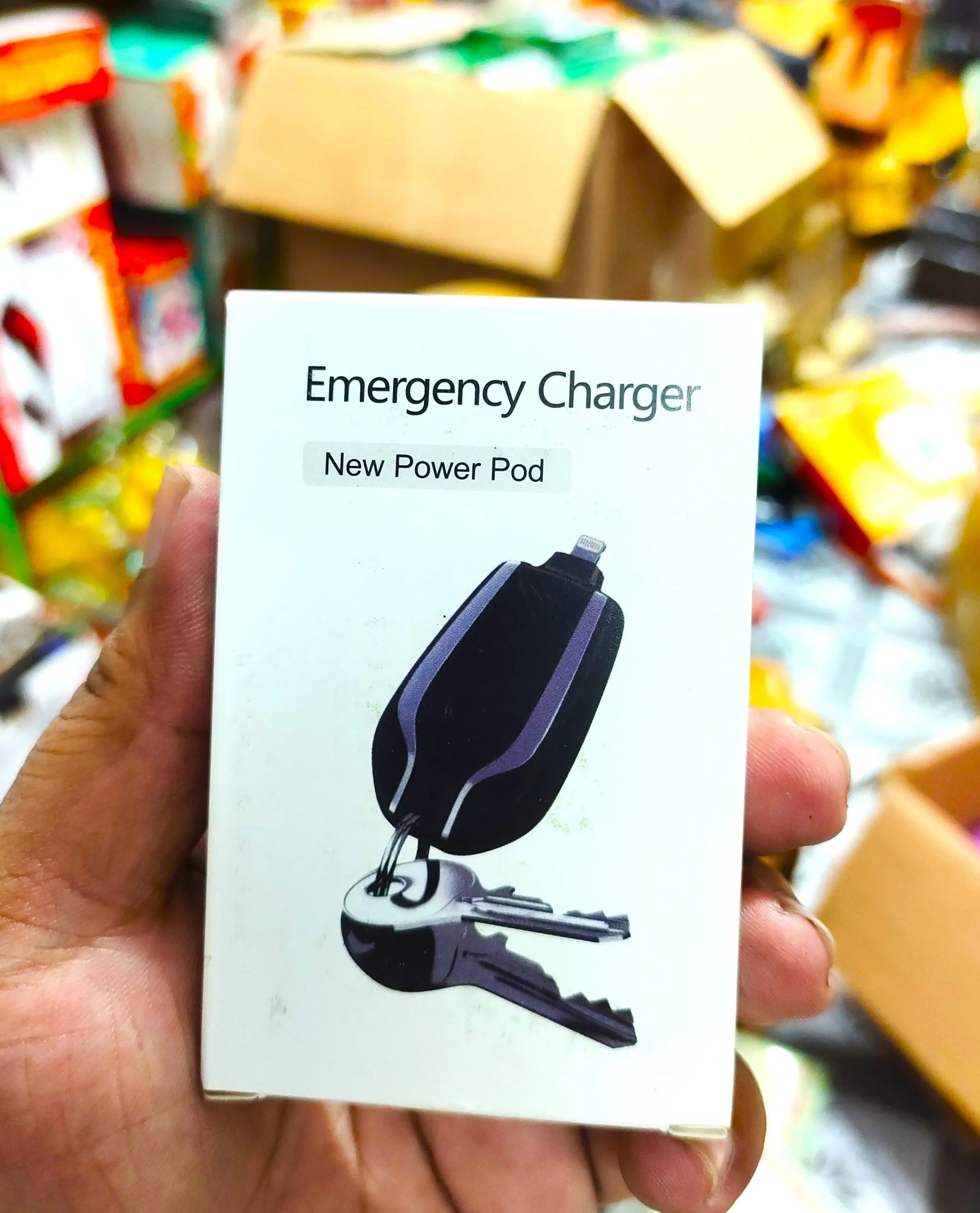 Electric Portable Battery Charger Plus Keychain - Image 3