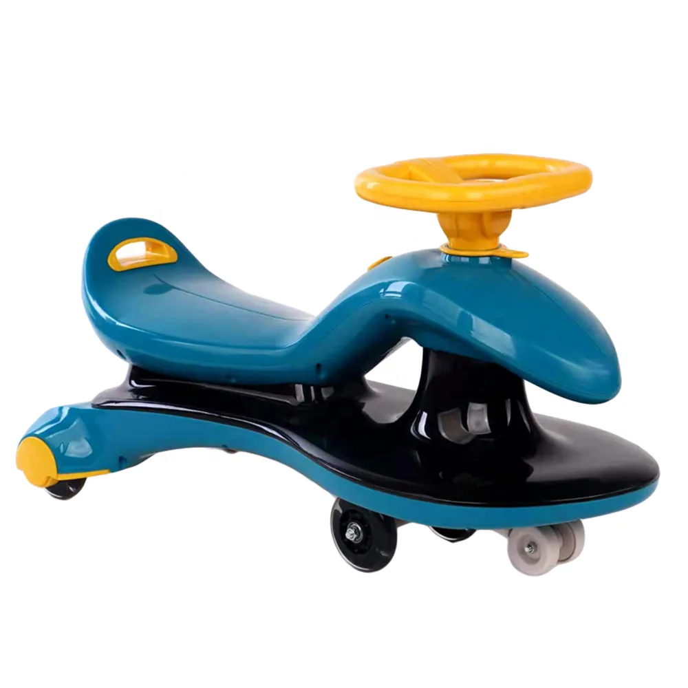 Flashing Light Anti-Skid Baby Swing Car - Image 5