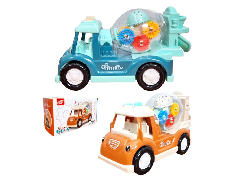 Gear Concret Mixer Truck With Light And Sound - Image 2