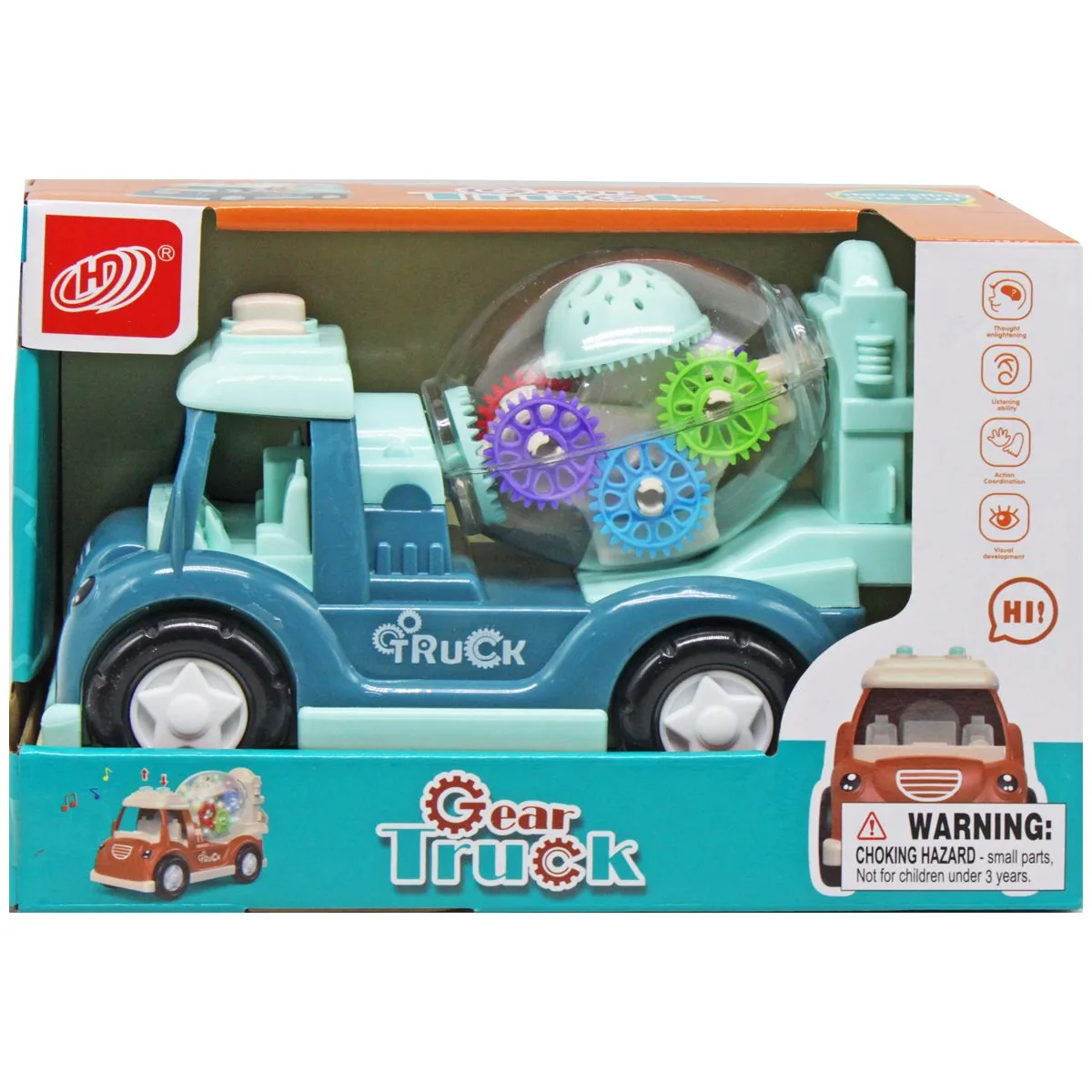 Gear Concret Mixer Truck With Light And Sound - Image 3