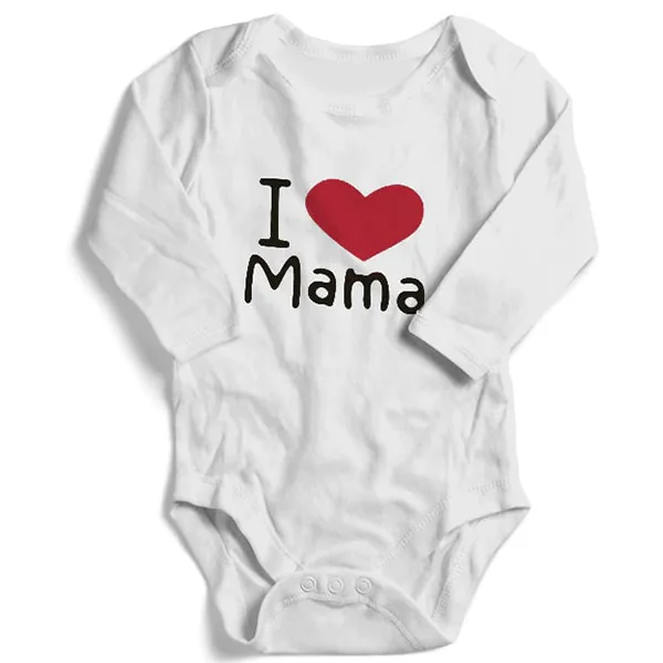 I Love Mama Romper - Image 2