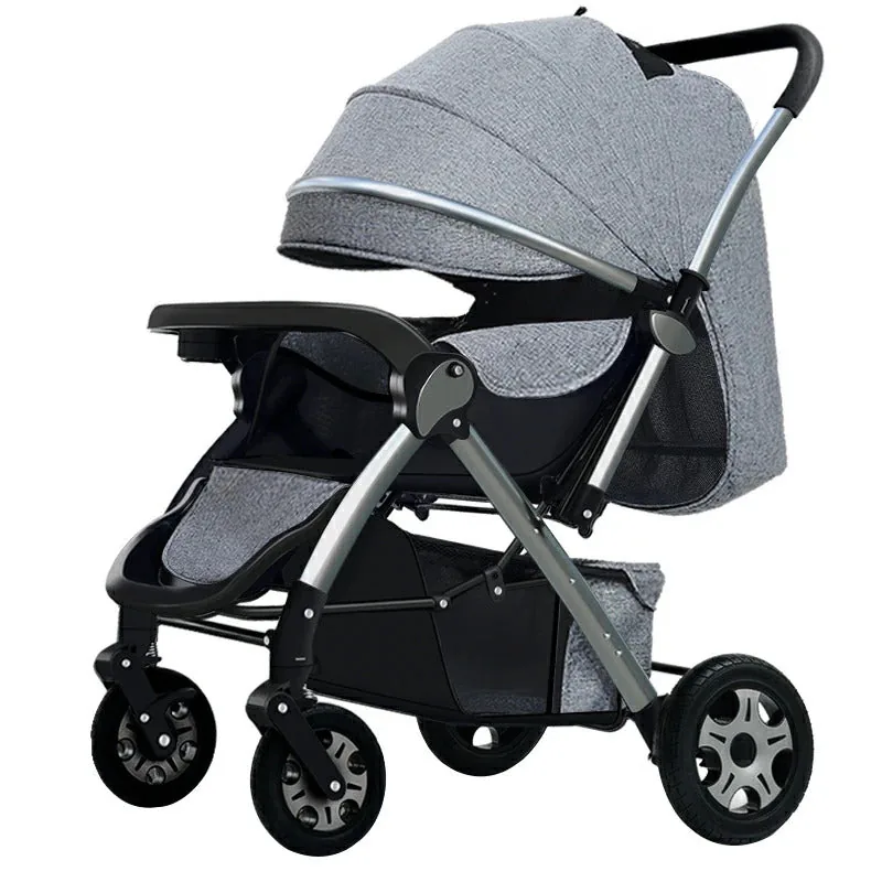 Luxuary Baby Stroler 3 in 1 High Chair - Image 3