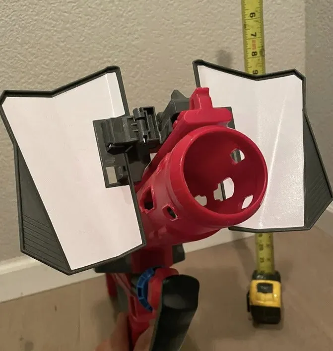 Mattel Boom Co Rapid Madness Blaster Gun Air Powered Automatic dart - Image 3