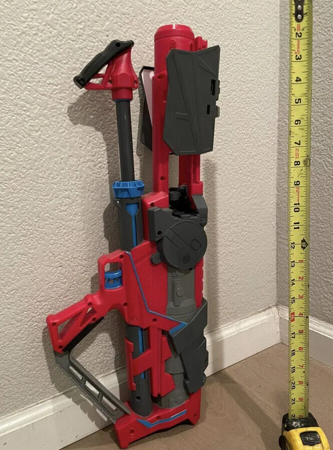 Mattel Boom Co Rapid Madness Blaster Gun Air Powered Automatic dart - Image 4