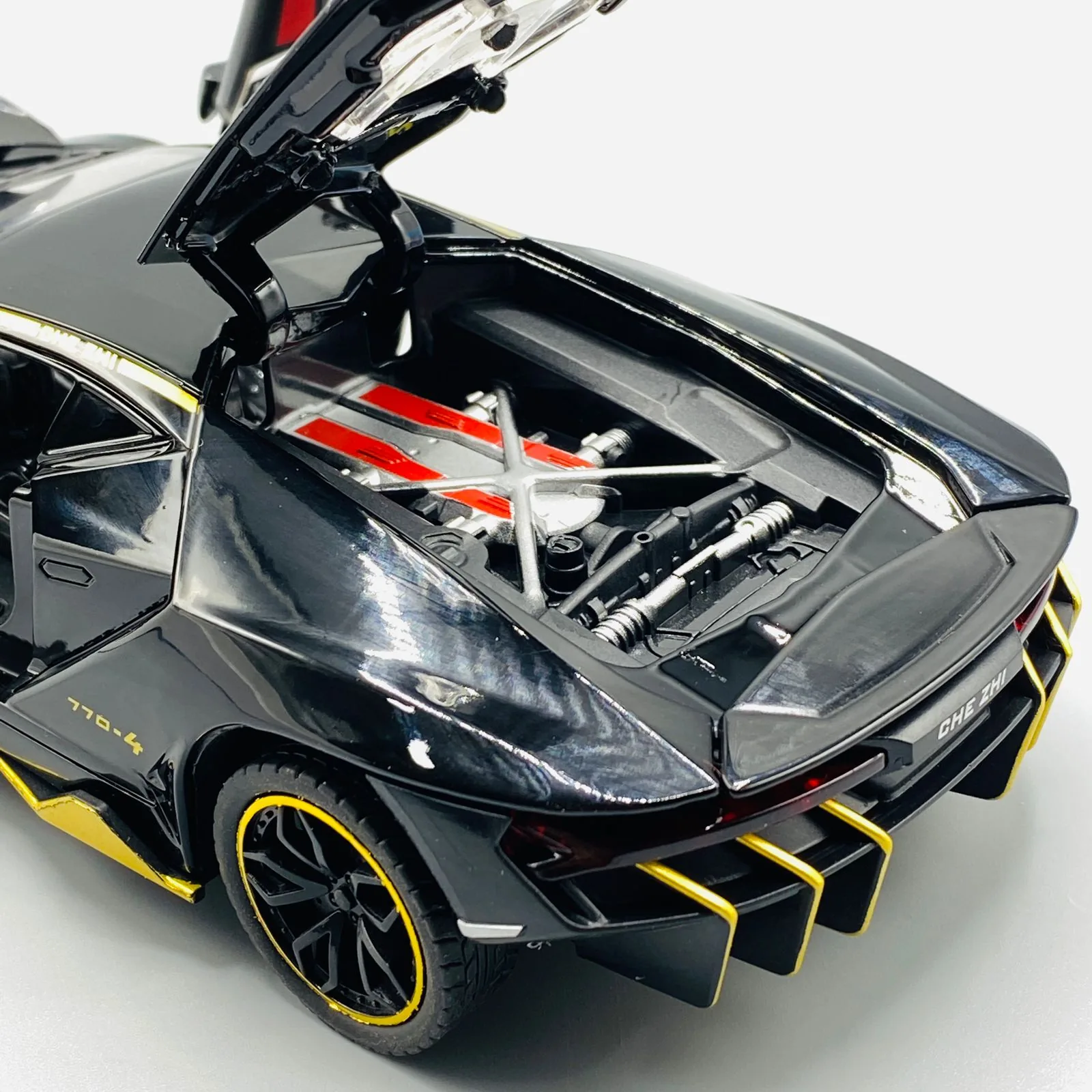Metal Body Lamborghini Centenario with Light & Sound 1:24 Scale - Image 24