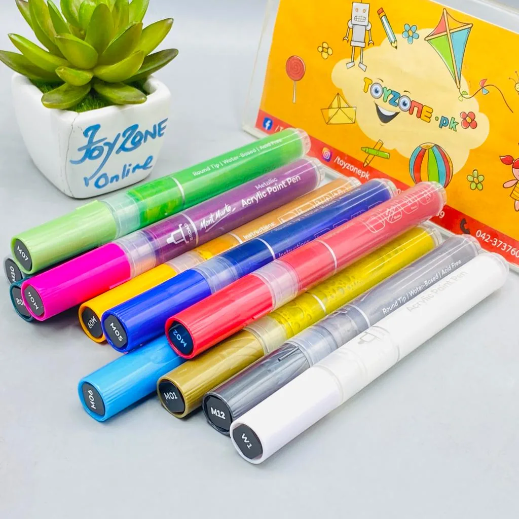 Metallic Acrylic Paint Pens - Image 4