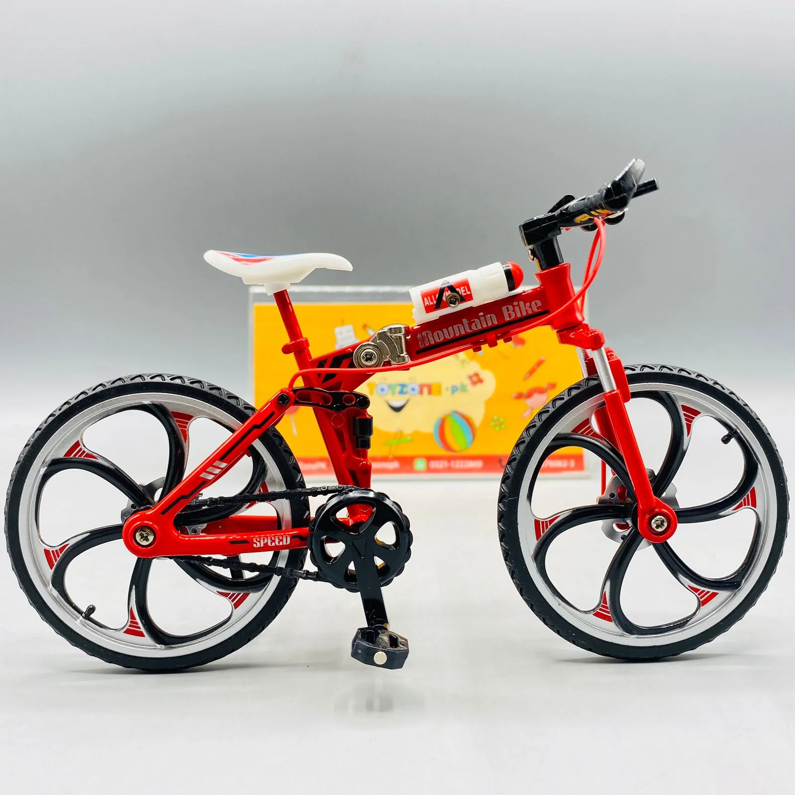 Miniature Folding Mountain Bike Toy - Image 4