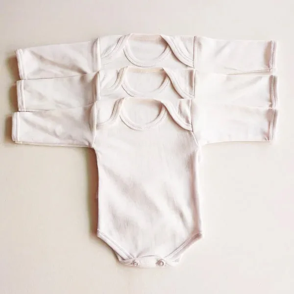 Plain Bodysuit Pack of 3 - Image 2