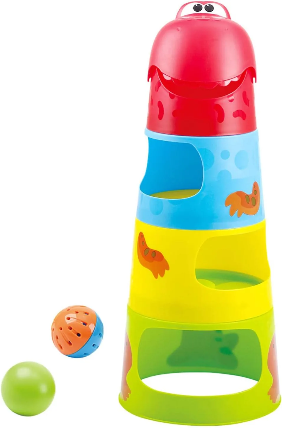 Playgo Baby Building Blocks Dino Stack & Roll 6 Pcs - Image 4