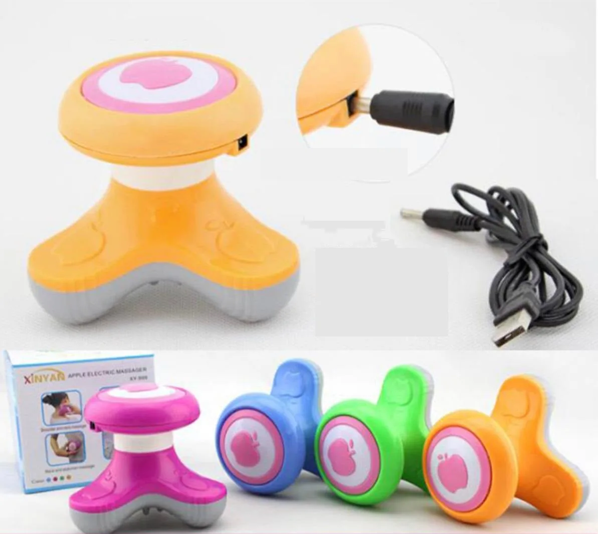 Portable Handled Triangle Vibration Body Massager - Image 3