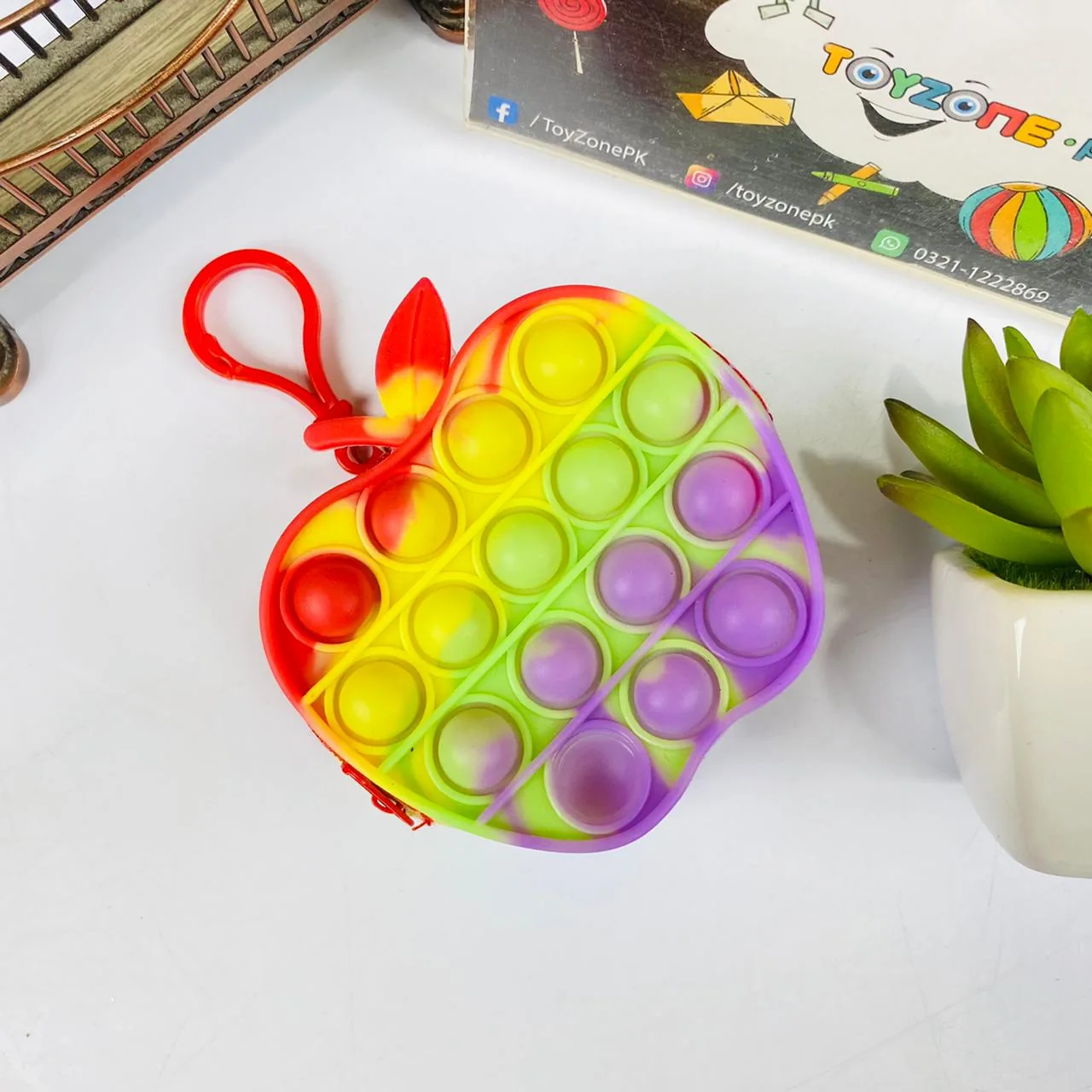 Push Pop It - Apple Pouch