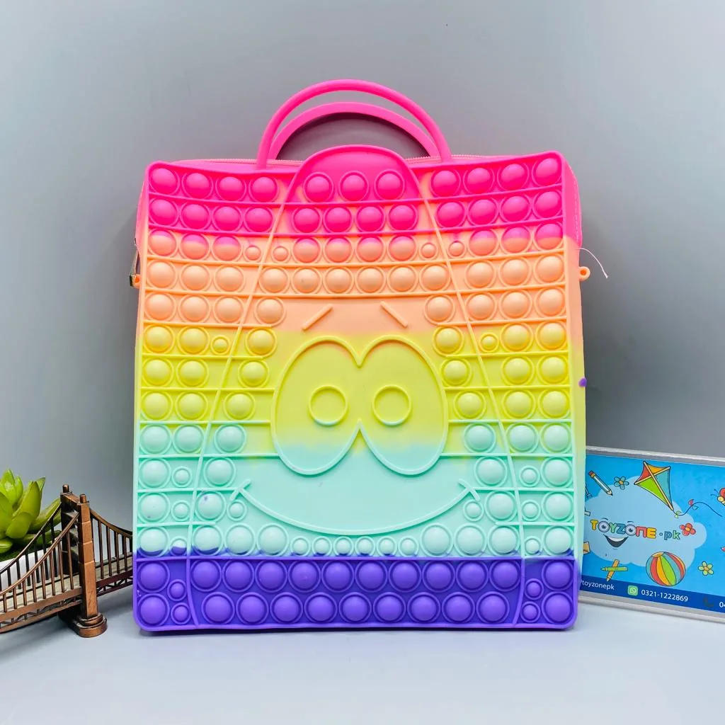 Push Pop It Cartoon Shape Hand Bag - Image 6