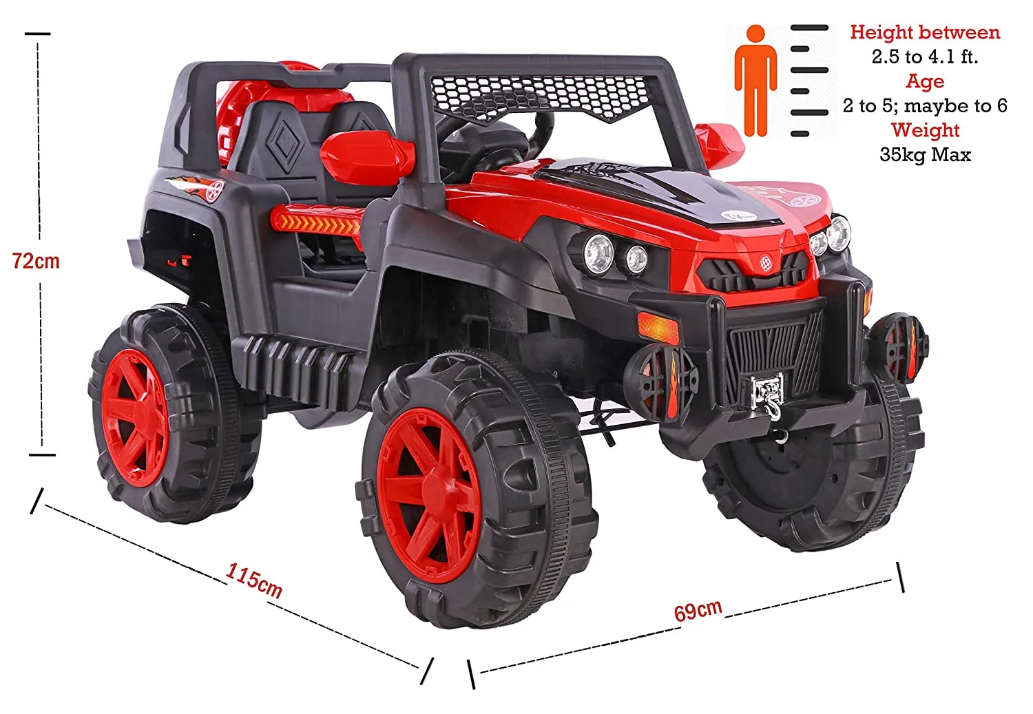 Rechargeable Battery Operated Ride On Car - Image 2