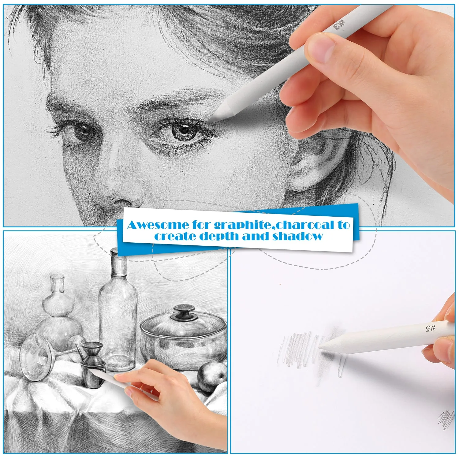 Professional Sketching Painting Deal - 27 Pieces - Image 2