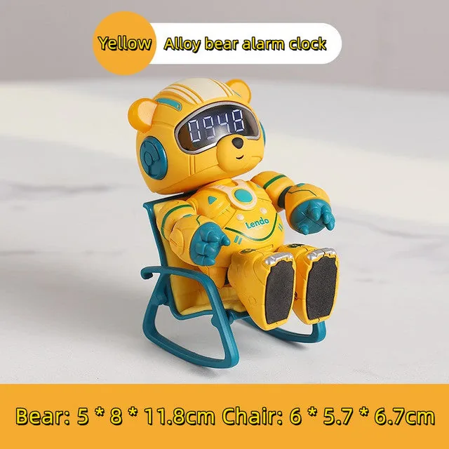 Smart Robot Bear Child Alarm Clock - Image 4