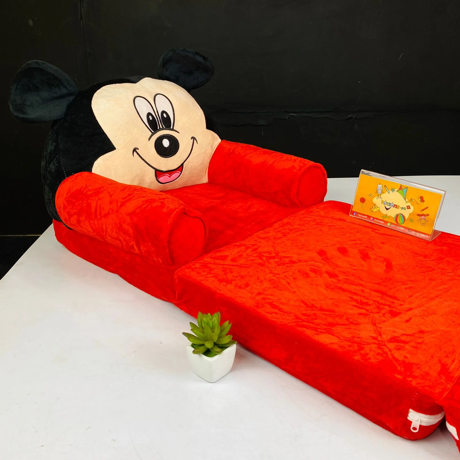 Sofa Seat For Baby In Mickey Mouse Character - Image 2