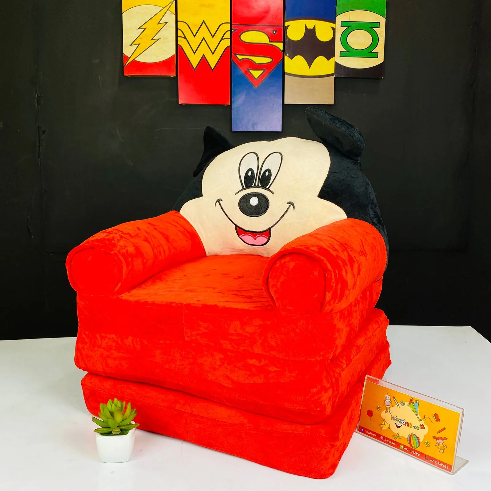 Sofa Seat For Baby In Mickey Mouse Character - Image 4