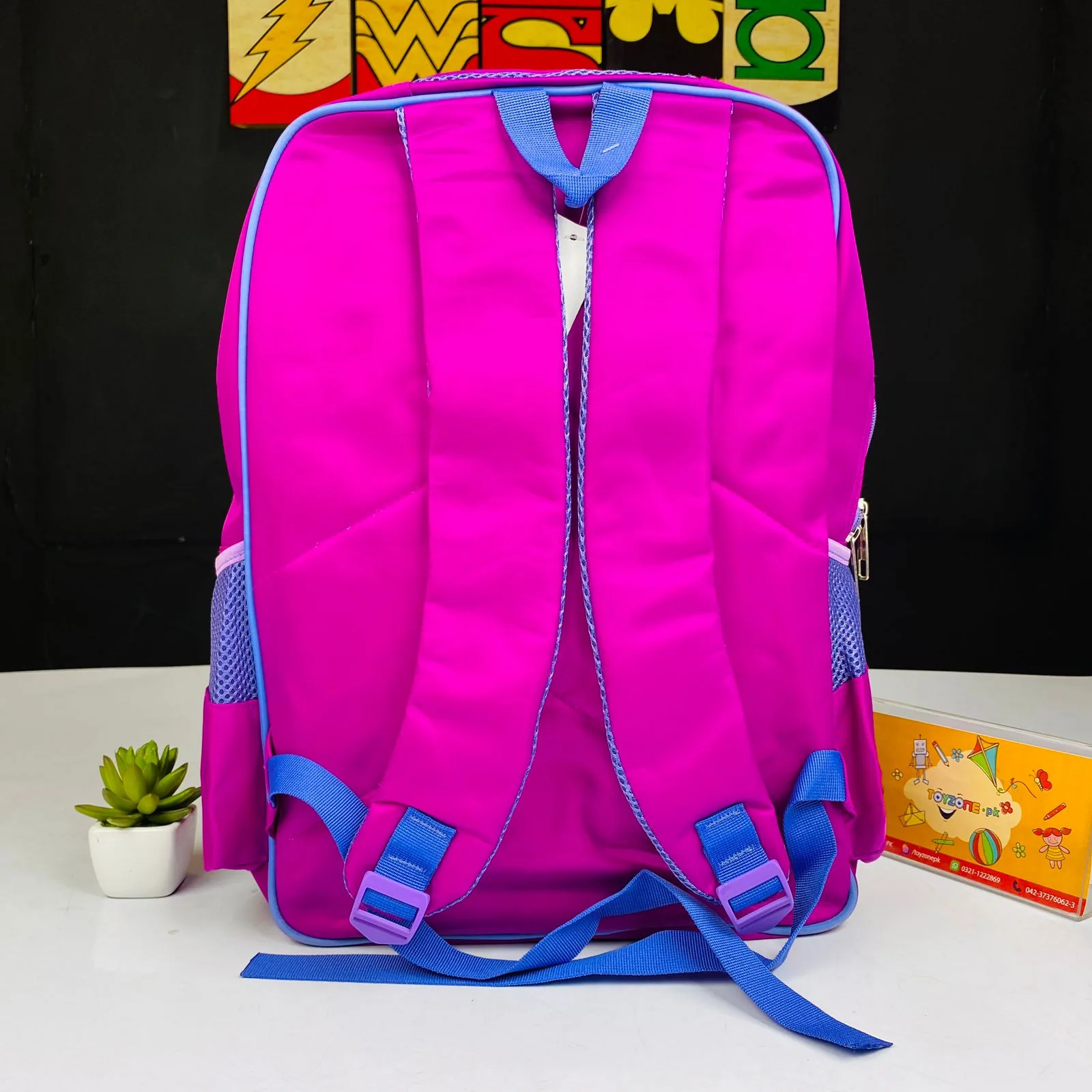 Unicorn Printed Purple School Bag For Kids - Image 2