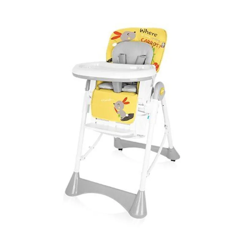 Yellow Cute Baby Table-chair