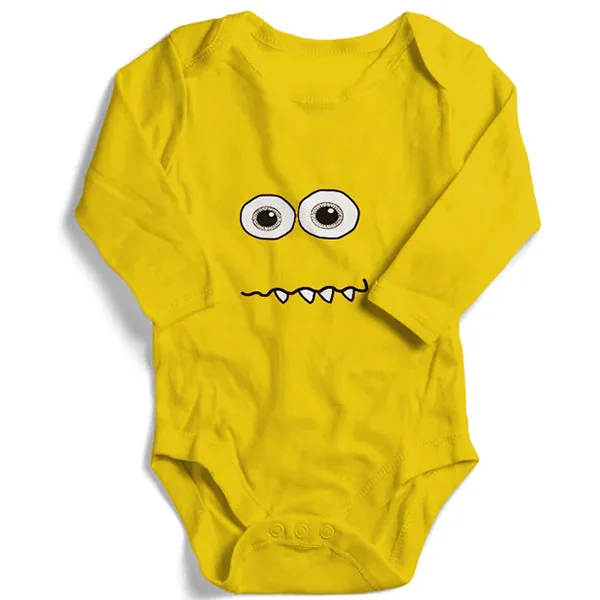Yellow Monster Romper